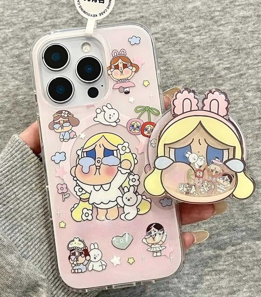 Crying baby Samsung phone case