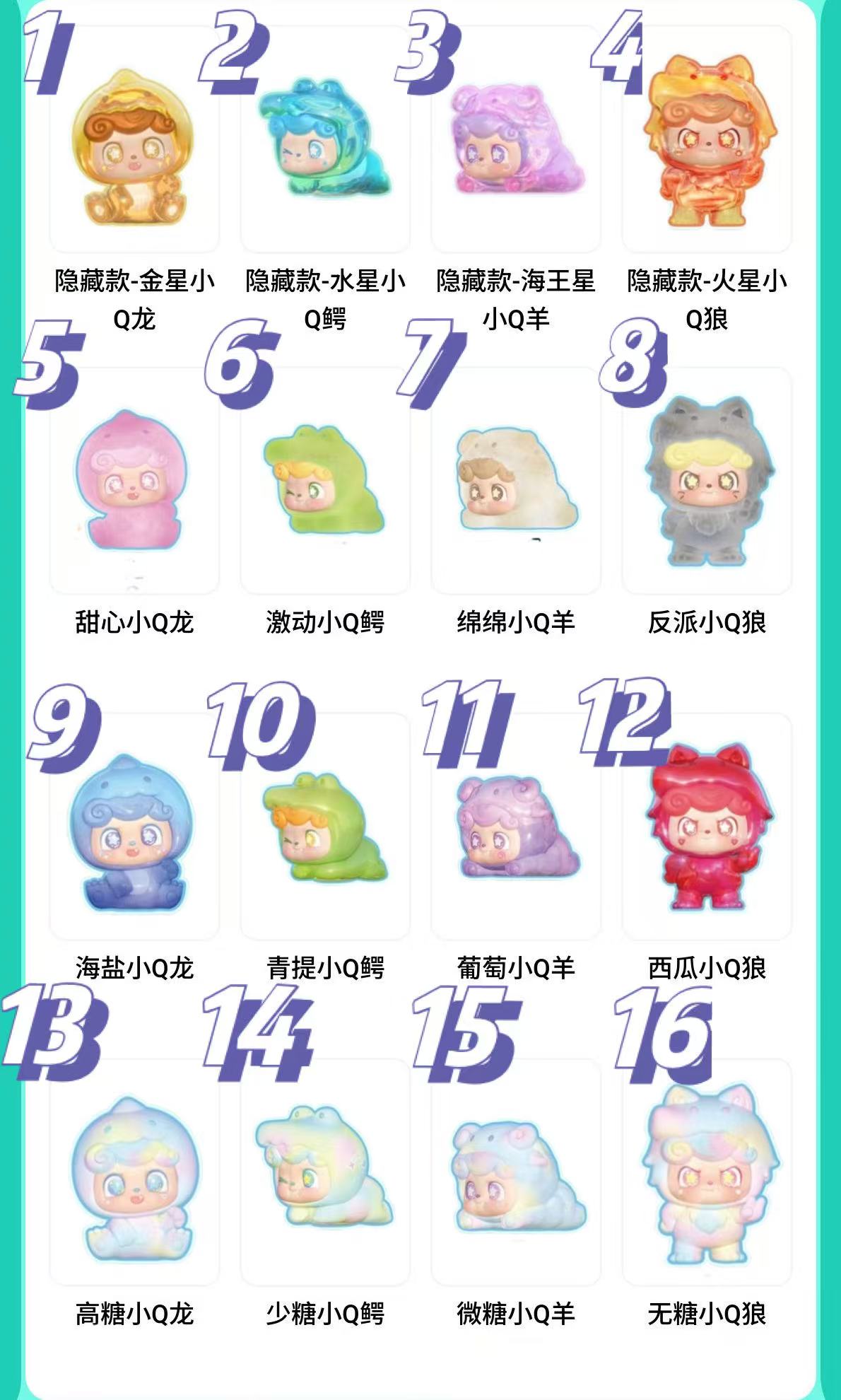 Secret Q Team Mini Series