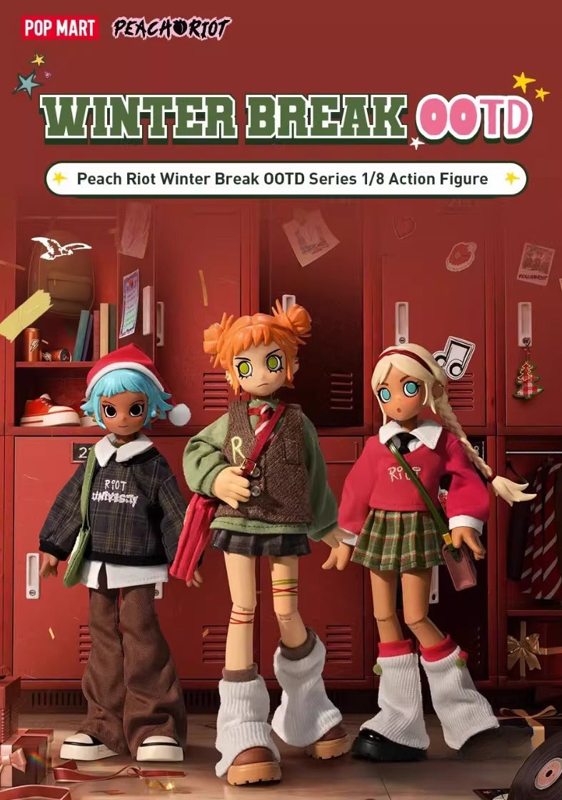 Winter holiday OOTD series 1/8 movable doll