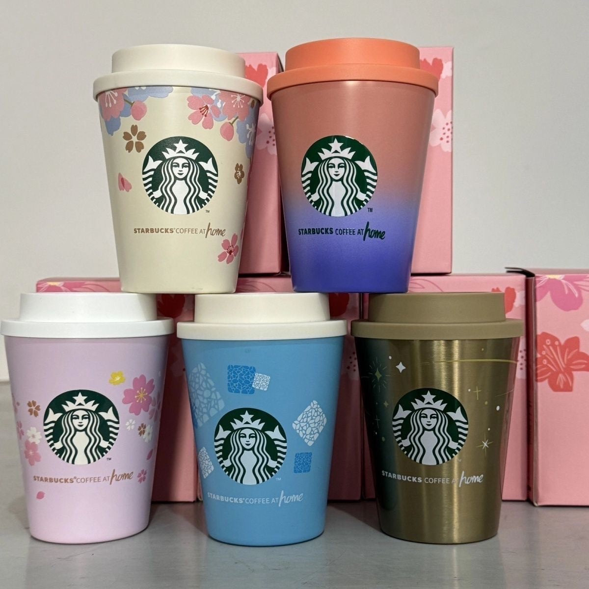Starbucks cups