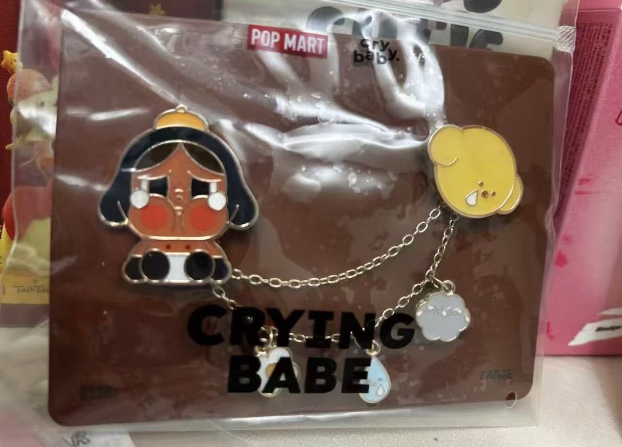 crying baby pin