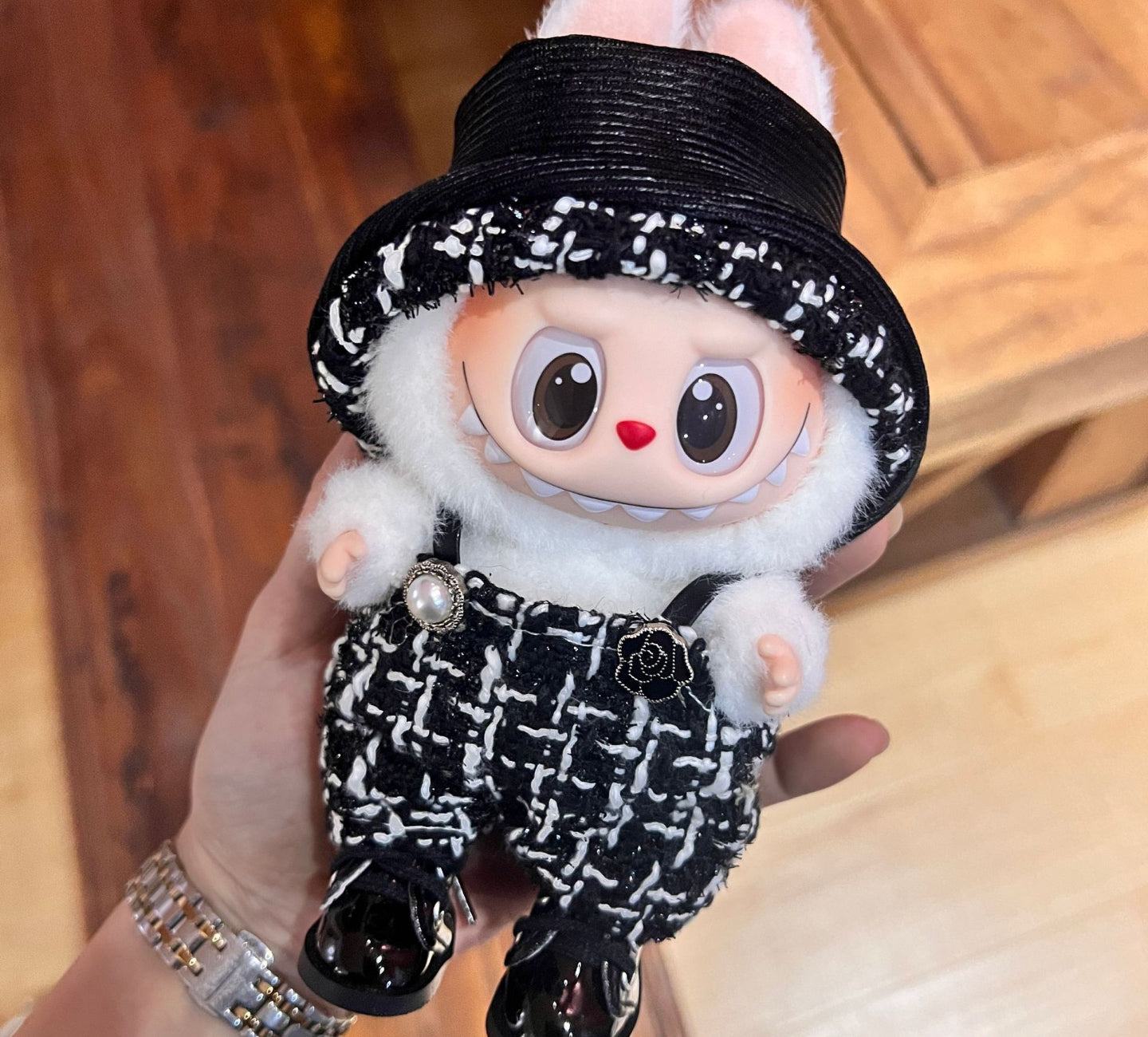 LABUBU lady small fragrant skirt series