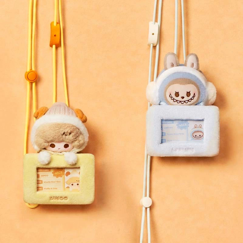 Plush Warm Huhu series card sleeve pendant