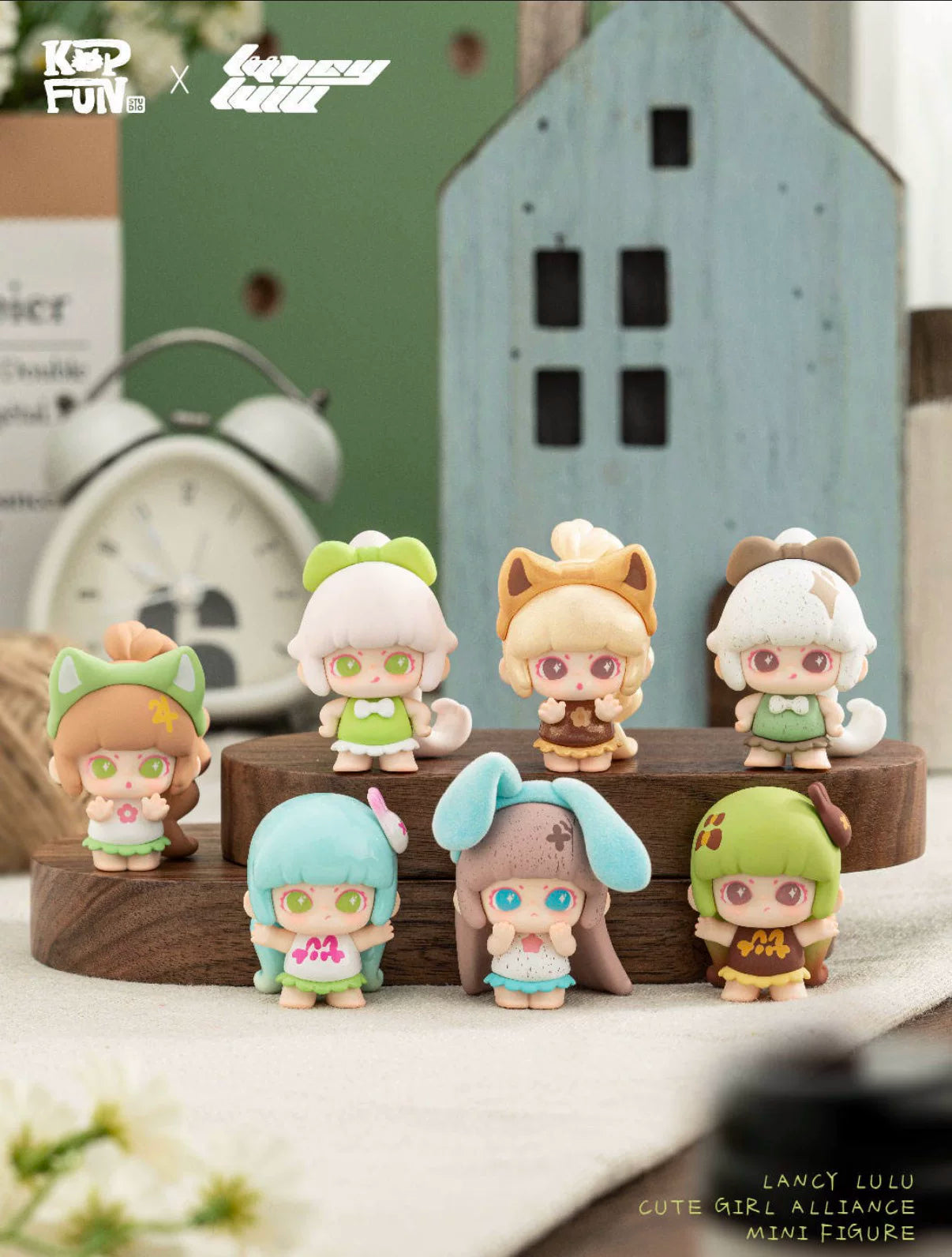 LANCY LULU Girl League series cute figure