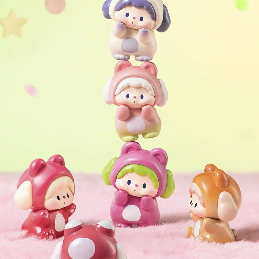 Lulu Dog Bear Party Series Moe Grain Tide Play
