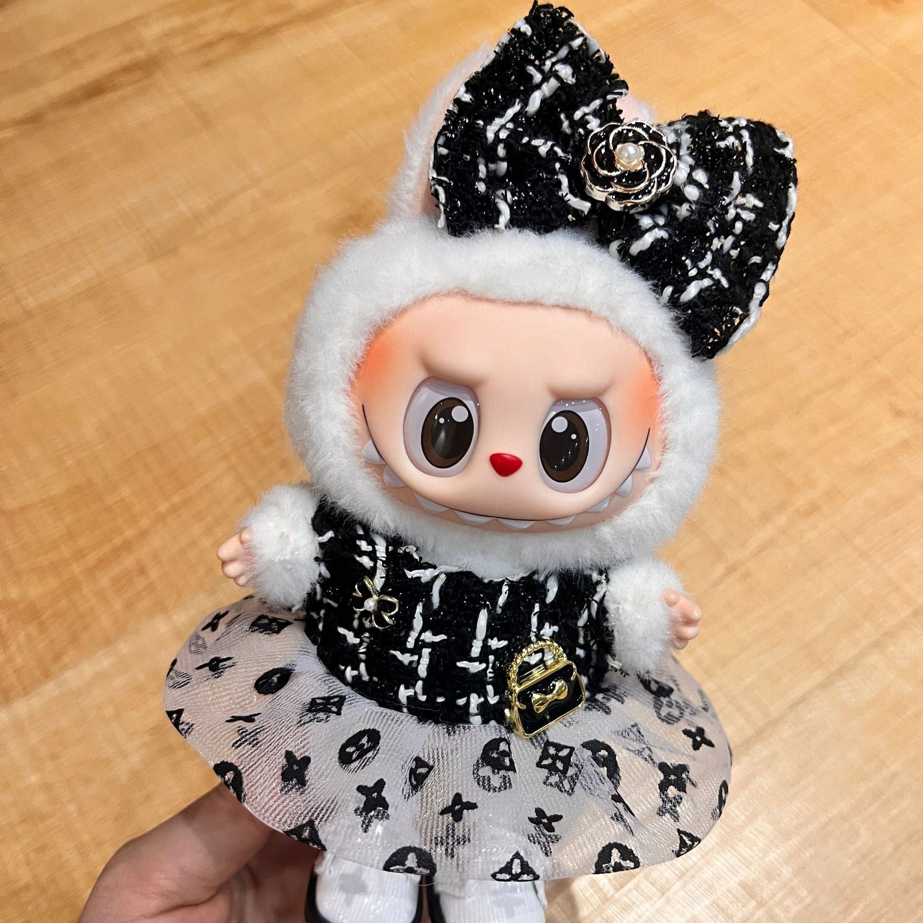 LABUBU lady small fragrant skirt series