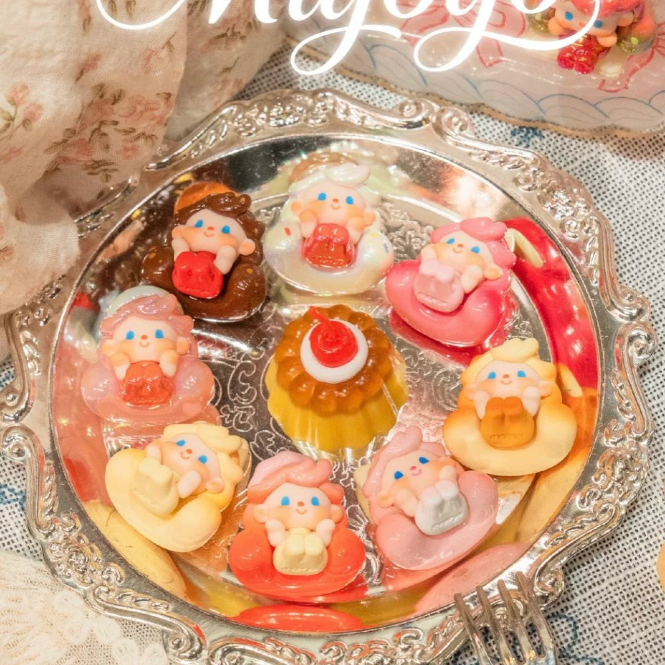 MIYOYO Delicious Party Series Moe Grain Tide Play Figure Cute Ornament