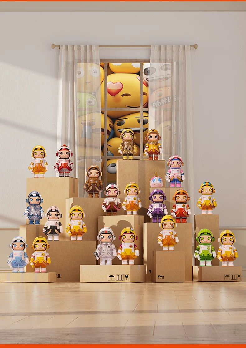 MOLLY100% × emoji ™ MEGA SPACE figure doll