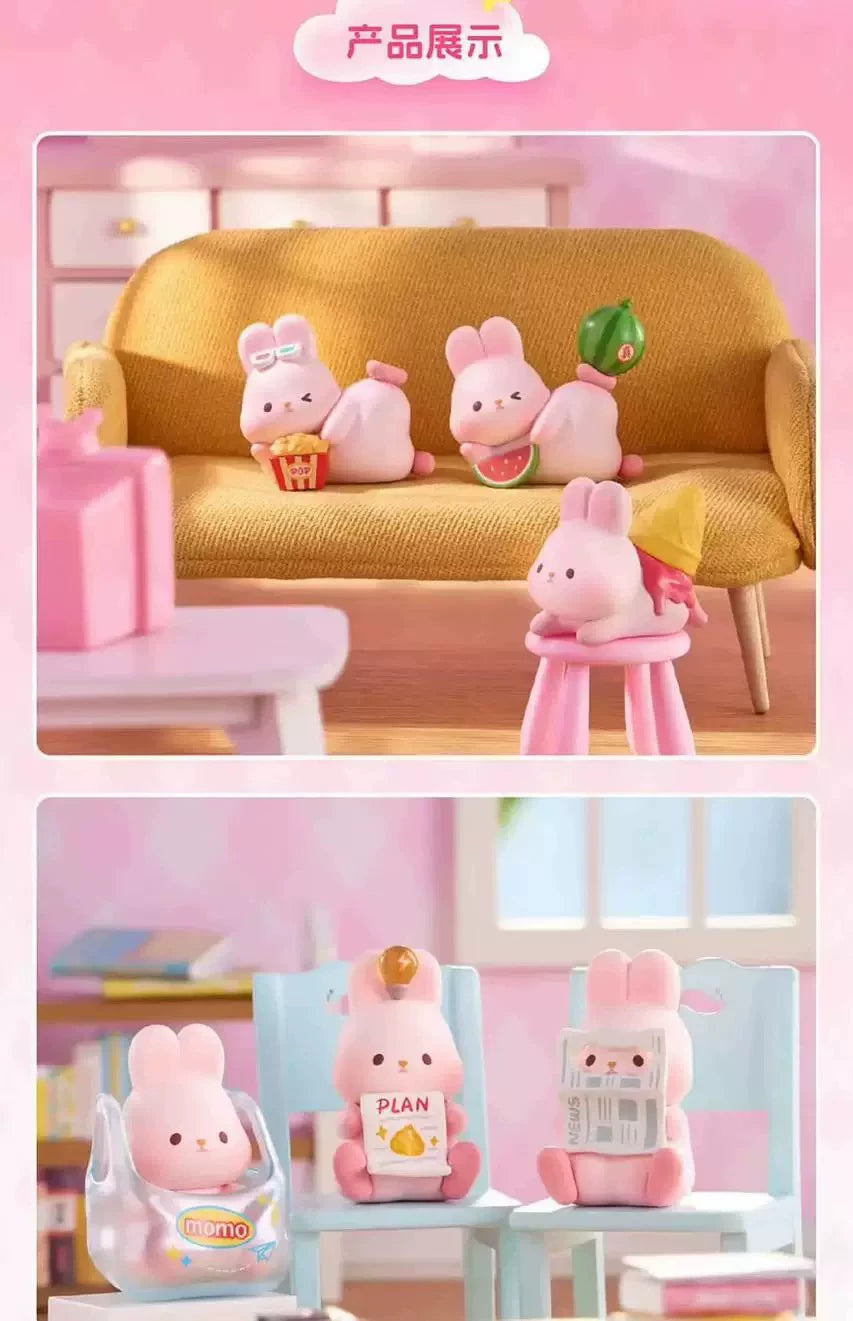 Touch the rabbit and enjoy life series