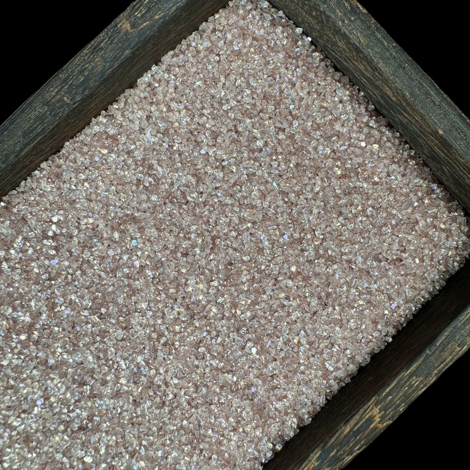 AB Symphony Gravel Transparent Crystal Diamond
