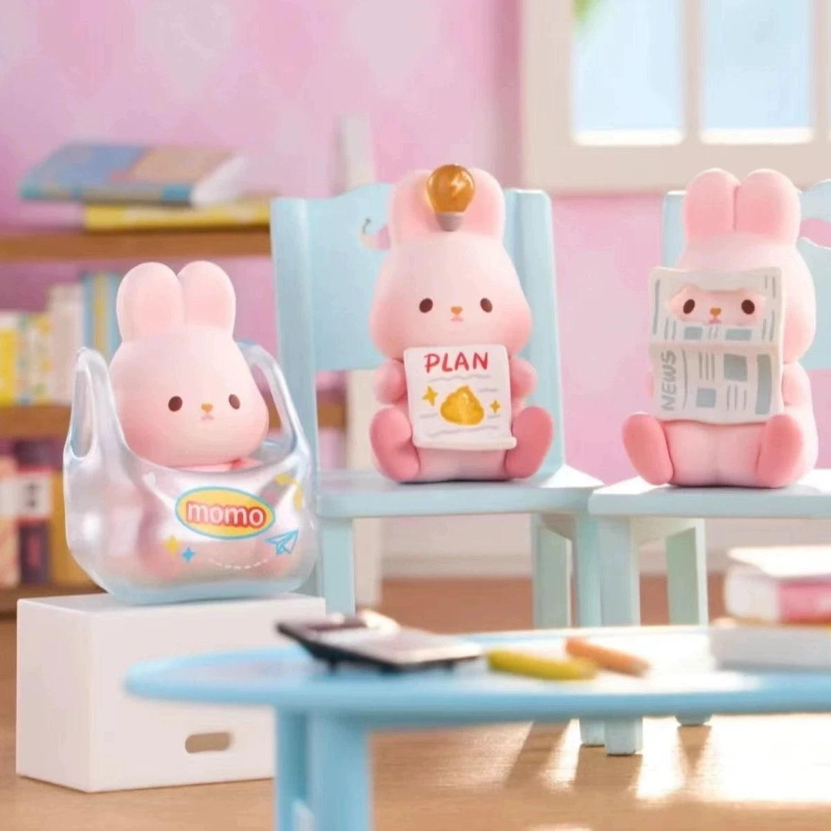 Touch the rabbit and enjoy life series