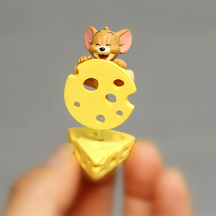 Cake series, cat and mouse, Tom and Jerry, doll figure ornament