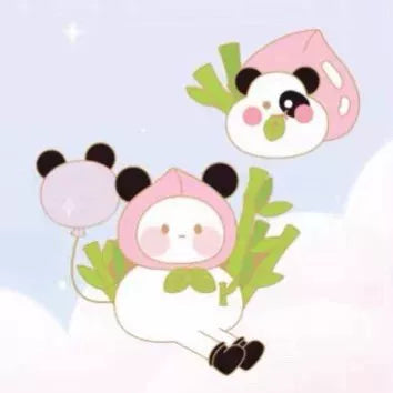 Bobococo Balloon Paradise Series Badge Gift Badge