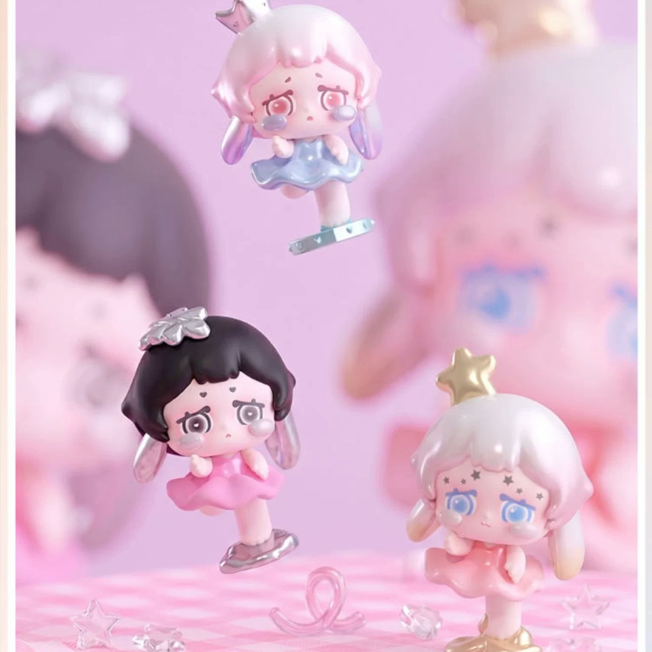 Wuuw Dream Ballet Series Moe Grain Tide Play Figure Cute Ornament Gift
