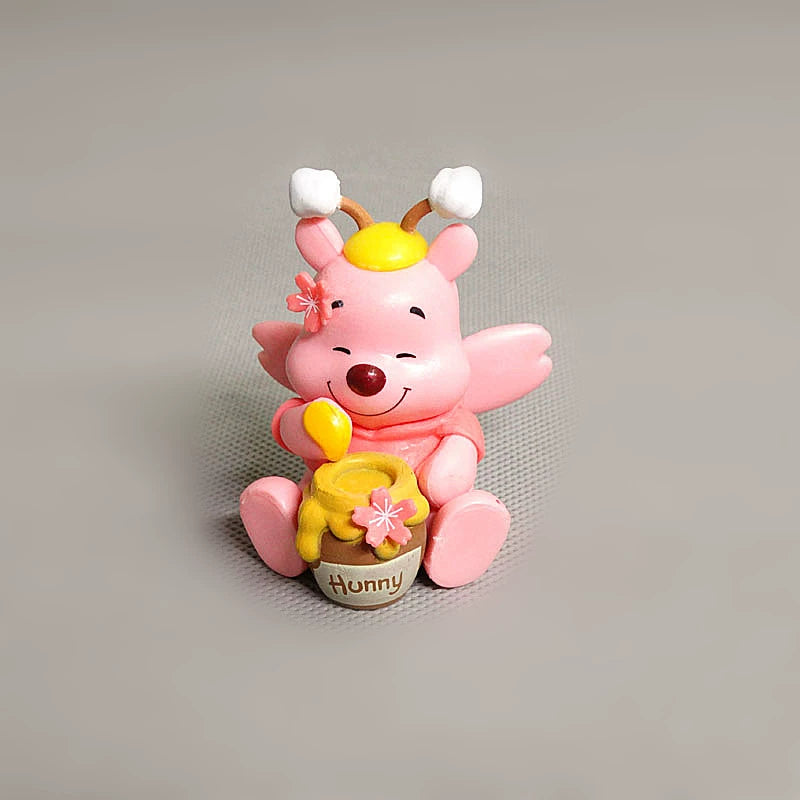 Cute Winnie the Pooh Pig Pierre Eeyore desktop figure doll model decorative ornament