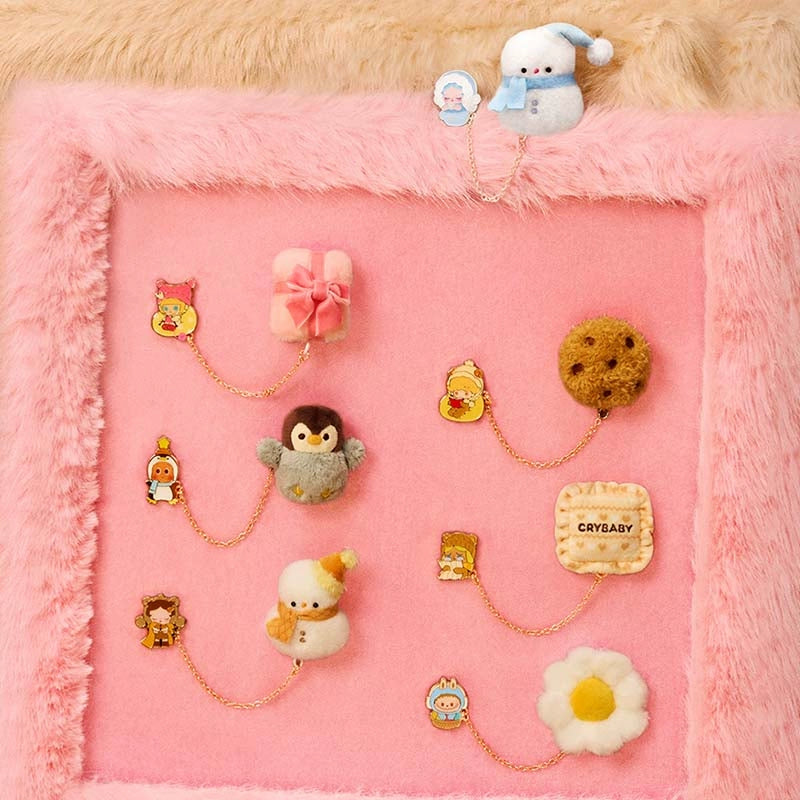 Plush and warm series refrigerator magnets