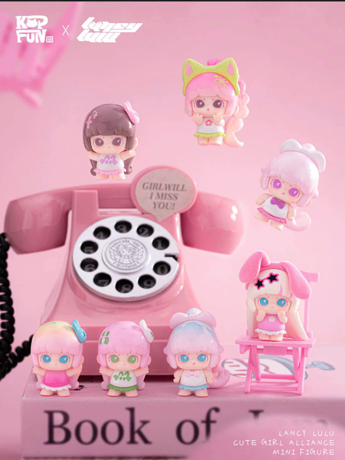 LANCY LULU Girl League series cute figure