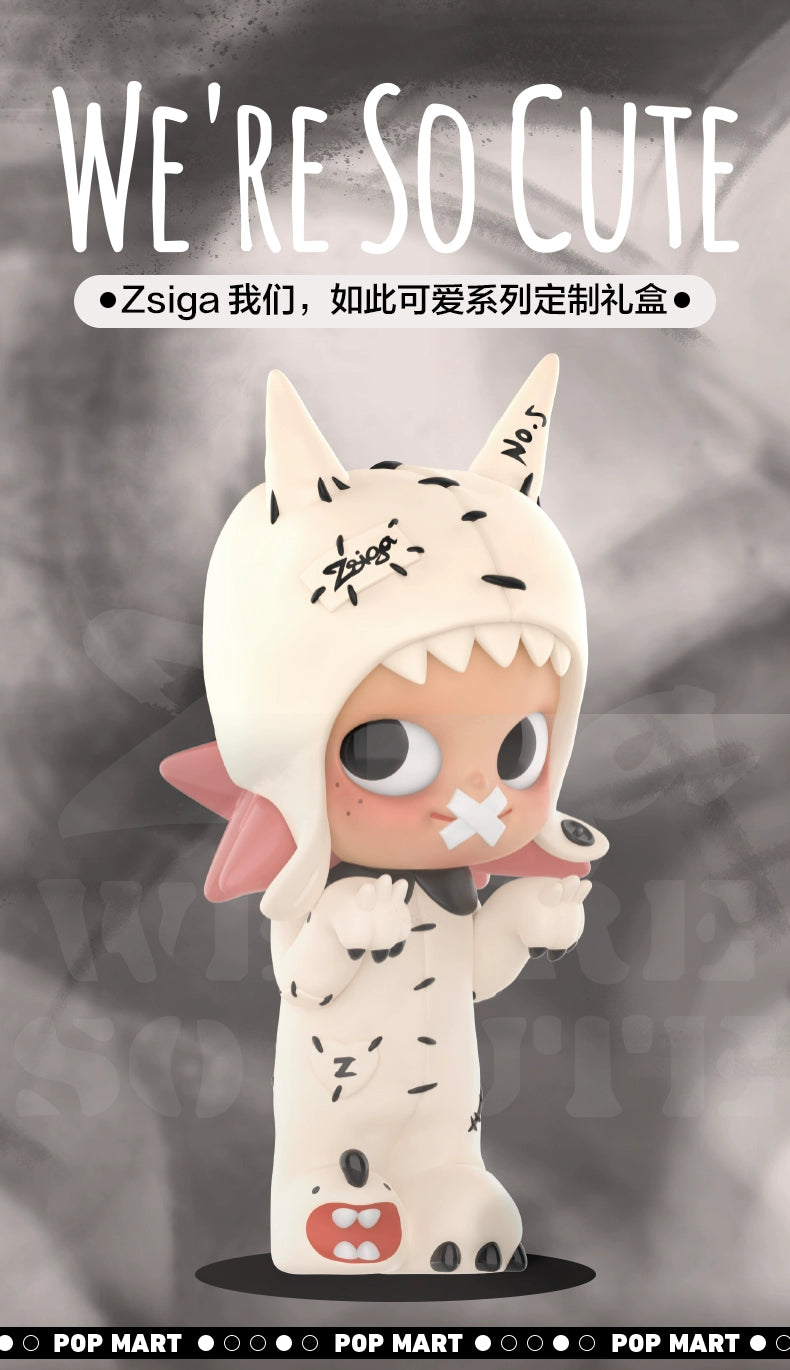 POPMART POP MART Zsiga Our so cute series of customized gift boxes Tide play blind box gift figures