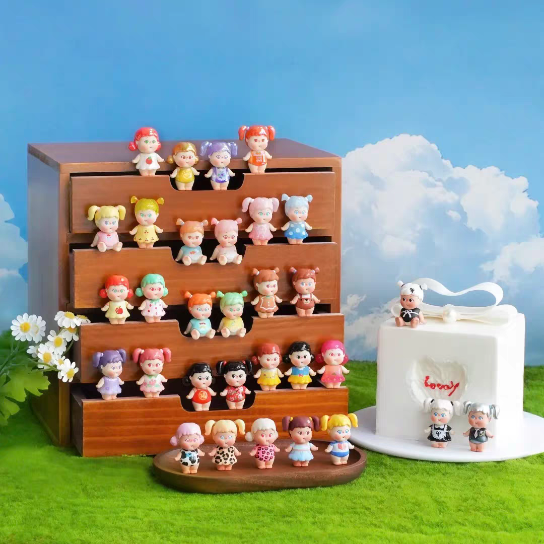 VALALA milk Va driving to the series cute grain tide play cute ornament