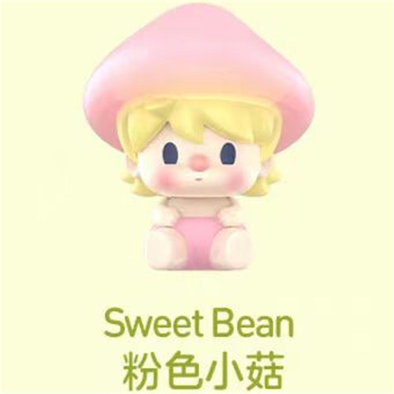 Genuine cute mushroom elf