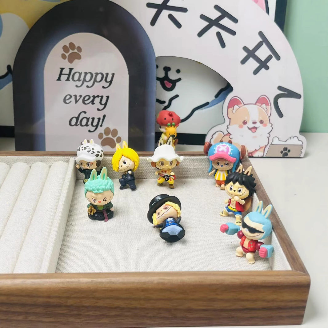 one piece labubu series