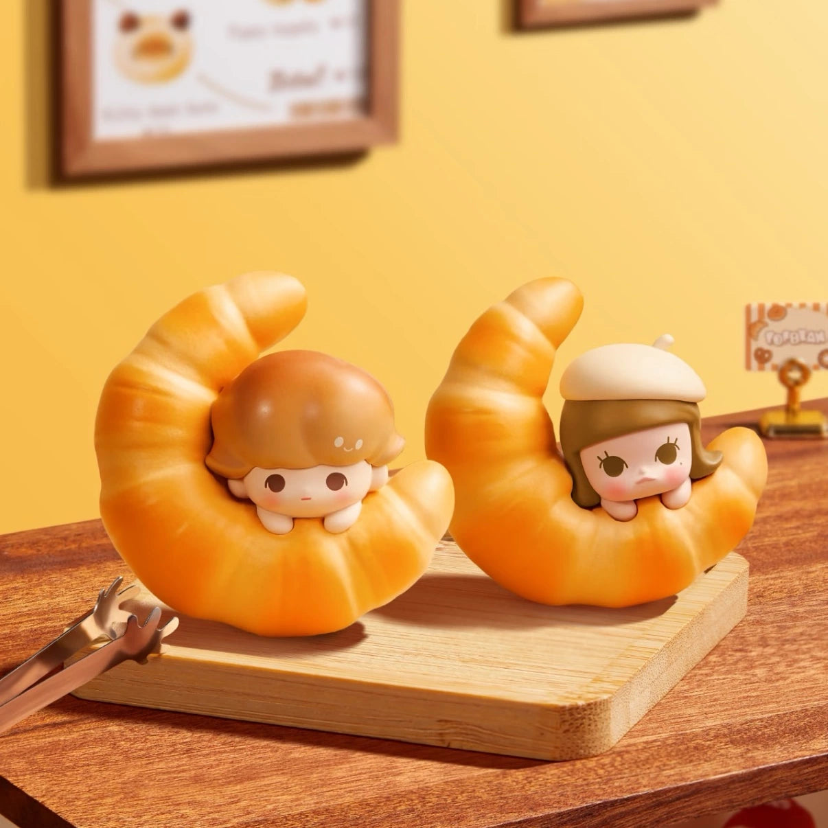 Toast series refrigerator sticker