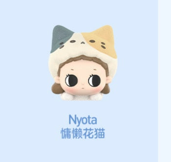 Flocking cute pajamas cross-dressing series