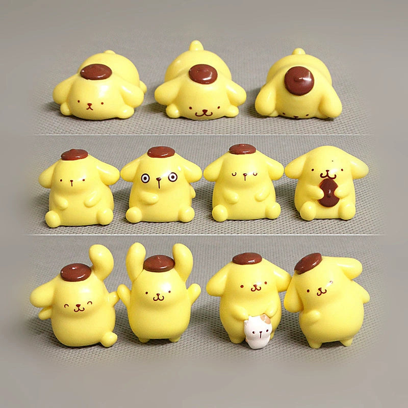 Boxed 11 styles, cute pudding dog, stacking music, stacking, doll figure ornament