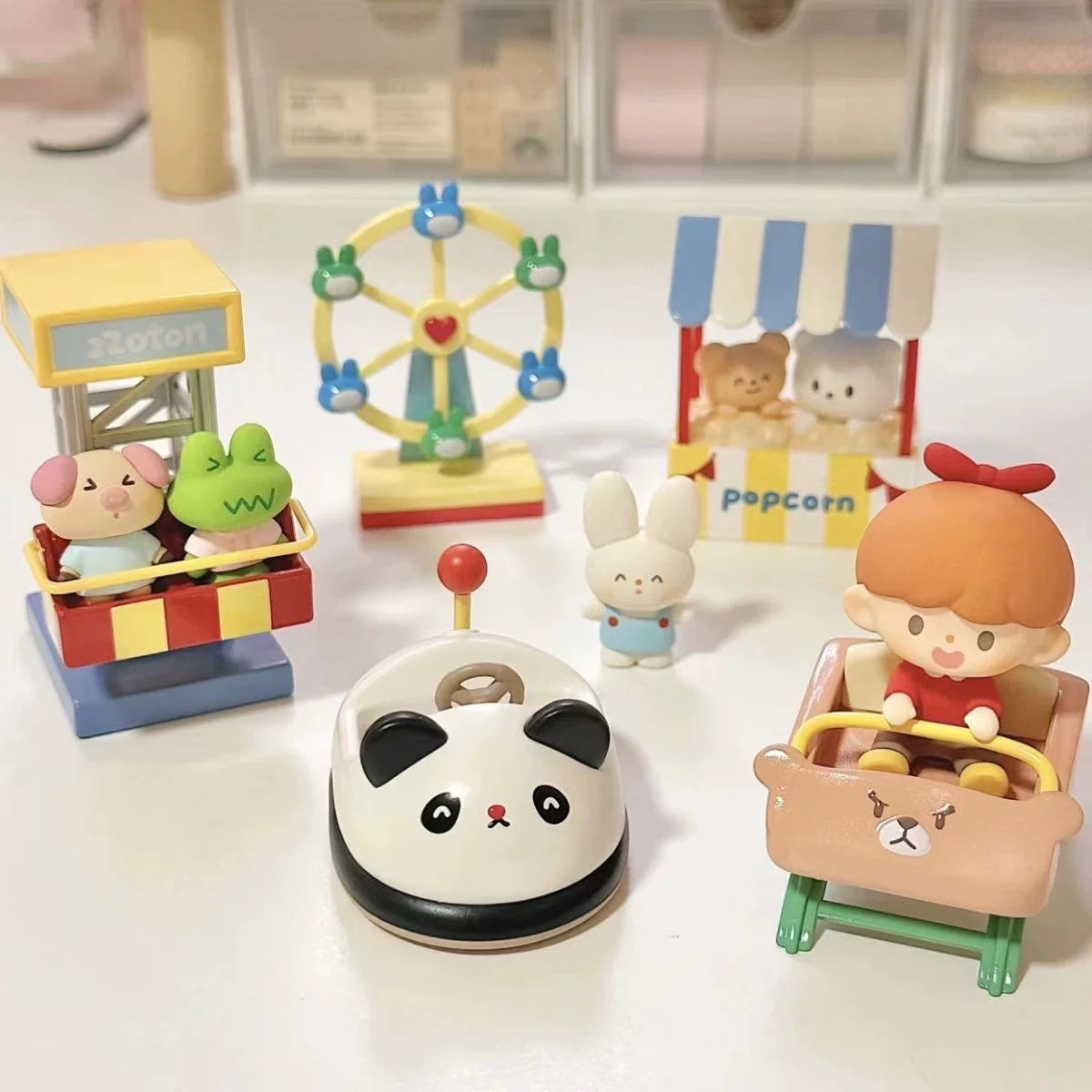 Zhuo Dawang Treasure Paradise Series Ornament Ah Zhuo Amusement Park Figure Doll Cute Girl Gift