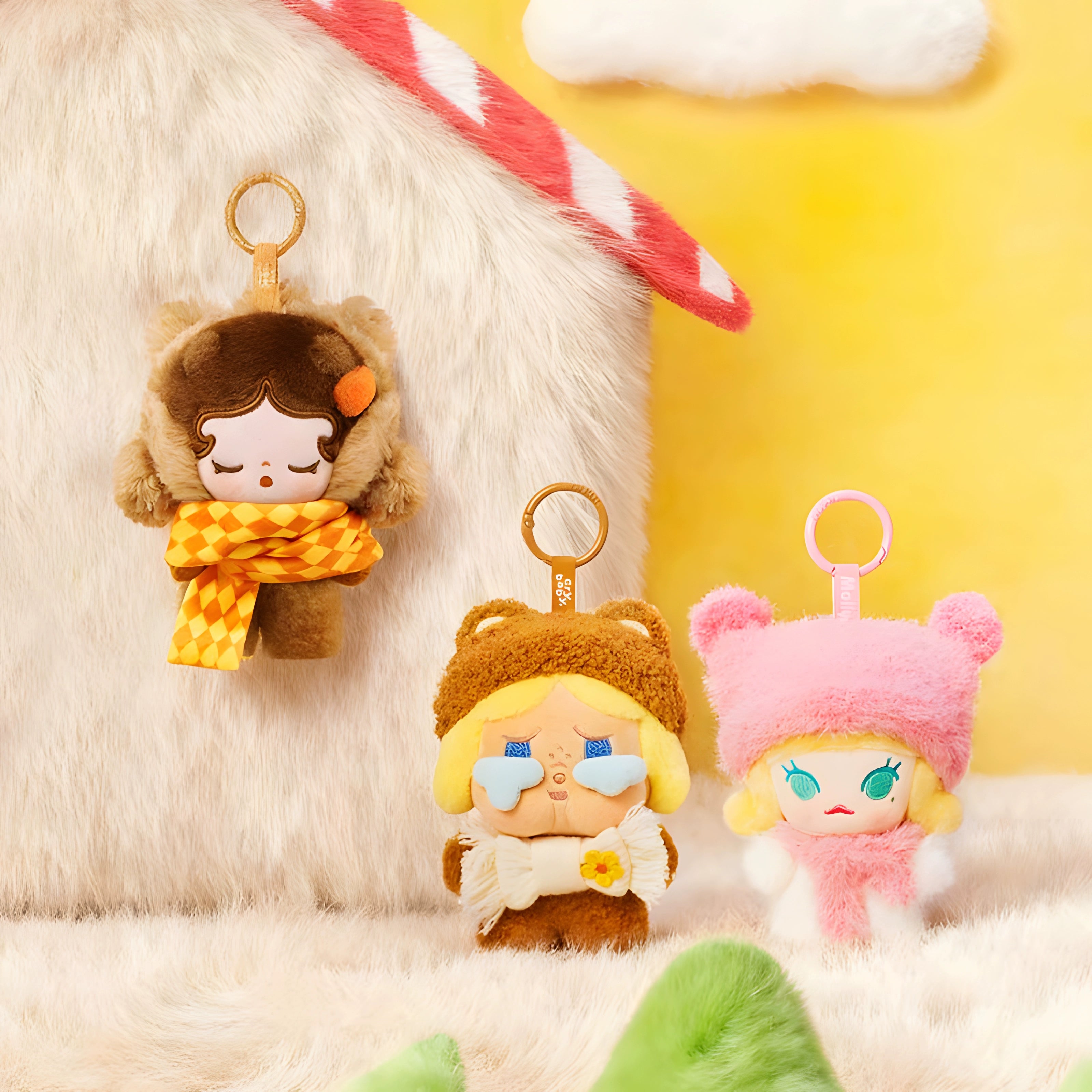 Plush Warm Huhu series plush pendant