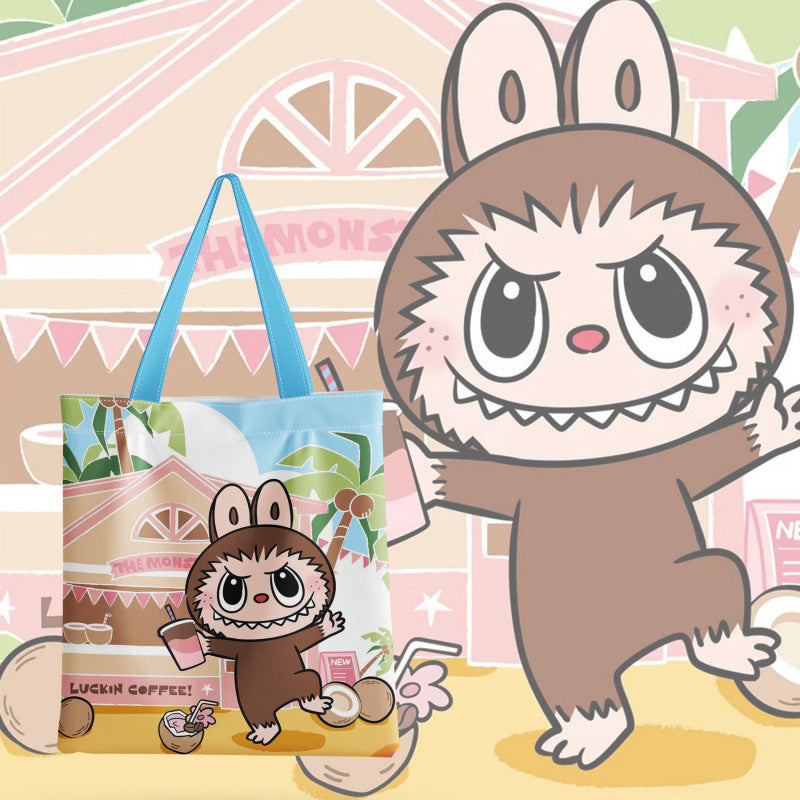 labubu canvas bag