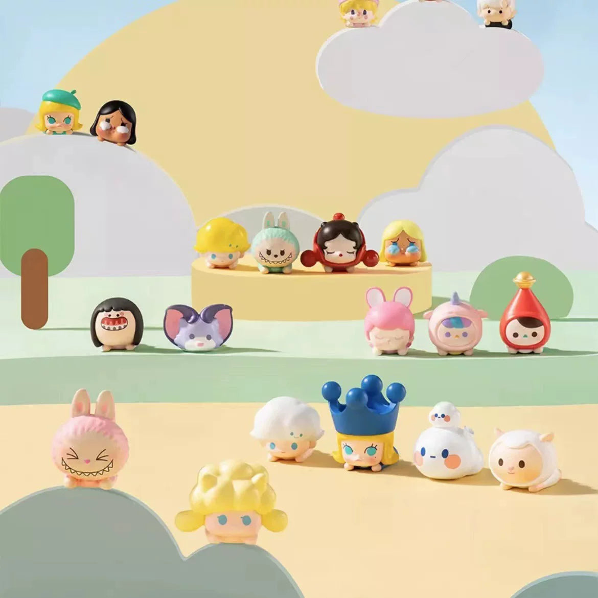 Classic basic lying posture series