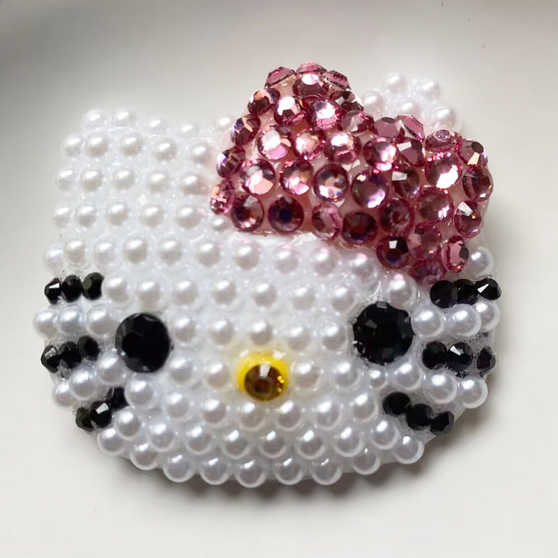 Cartoon resin DIY drilling accessories