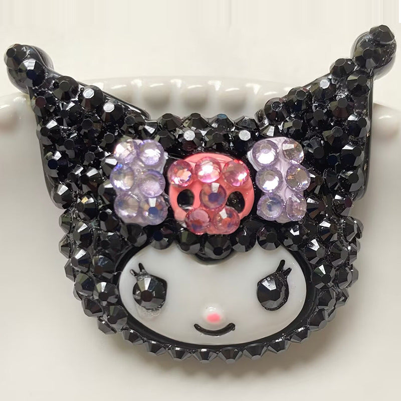 Cartoon resin DIY drilling accessories