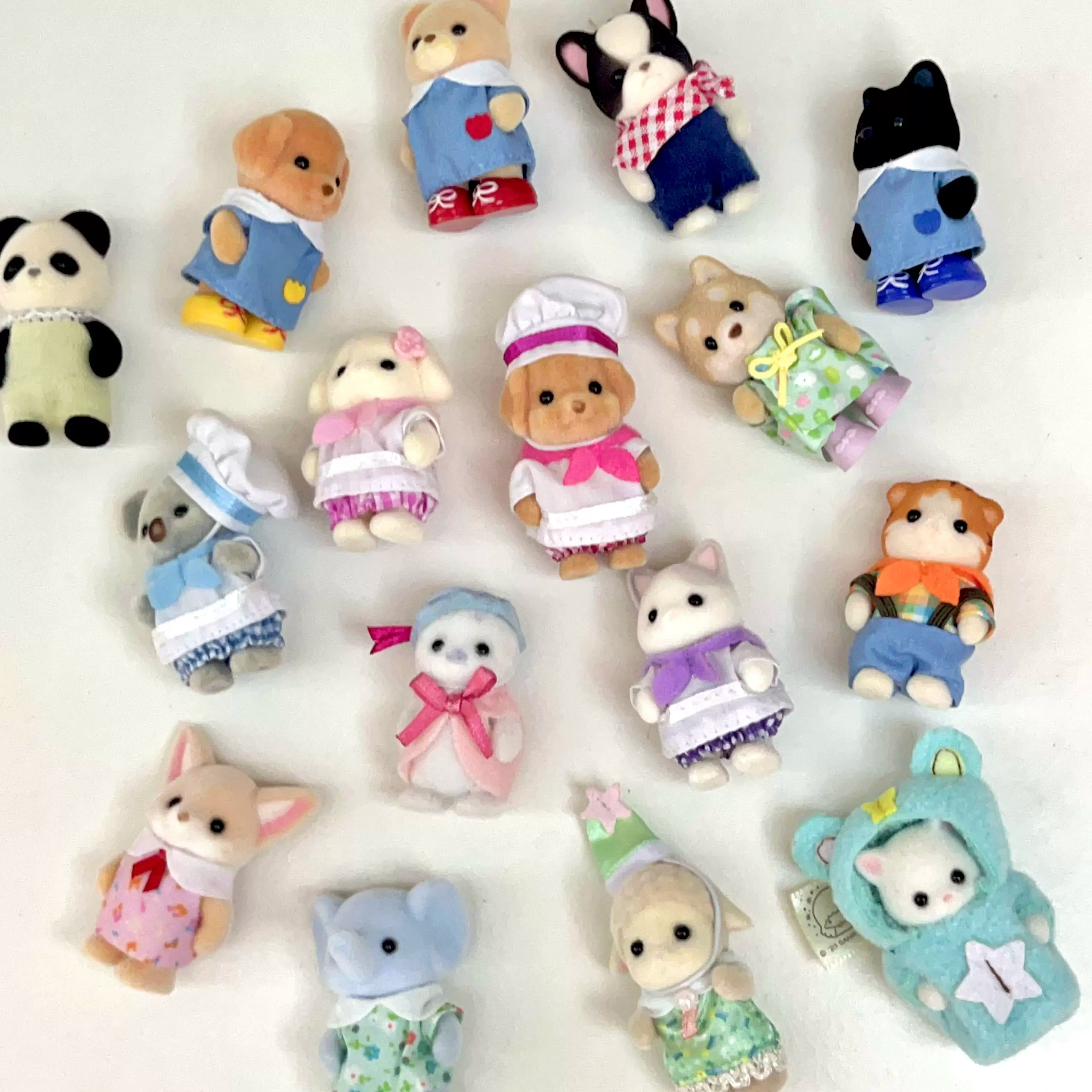 Sembe Children's Animal Family Doll Set