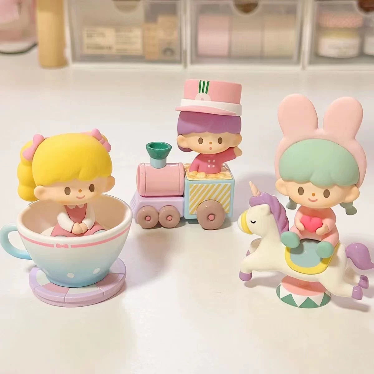 Zhuo Dawang Treasure Paradise Series Ornament Ah Zhuo Amusement Park Figure Doll Cute Girl Gift