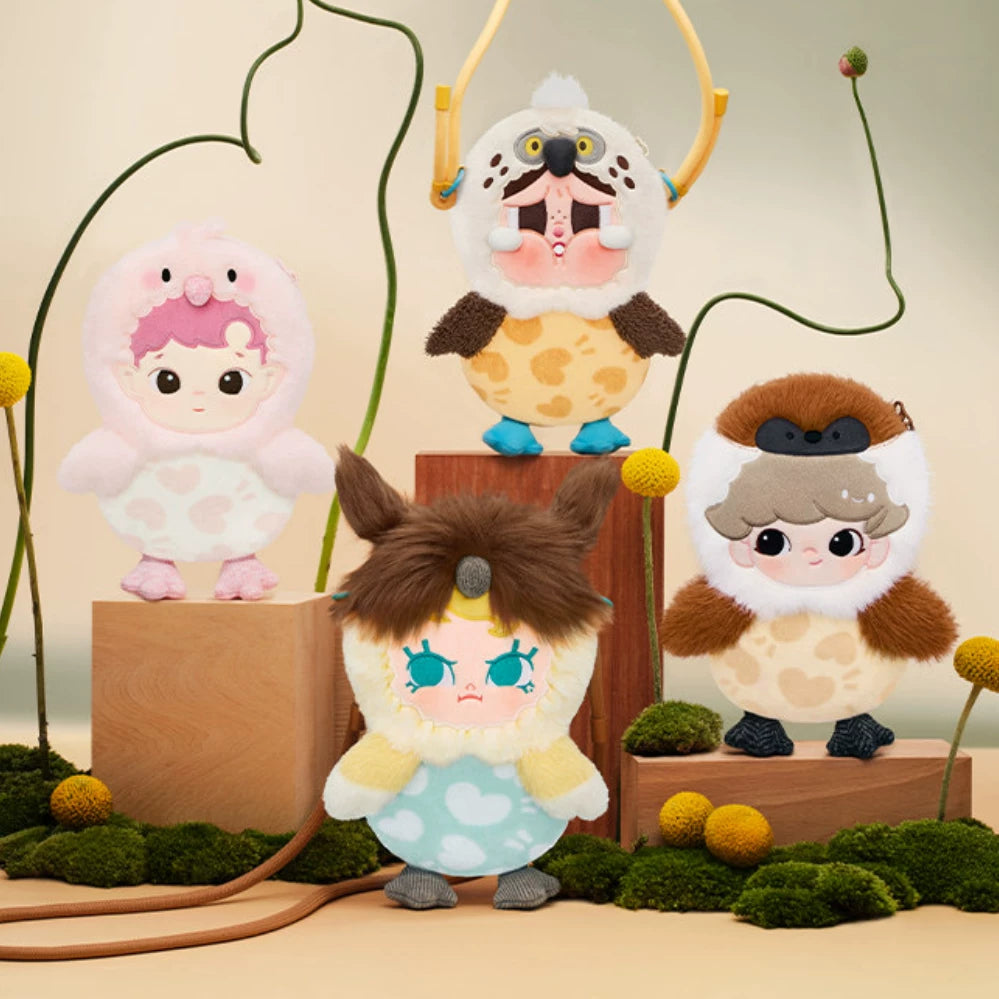 Dear Birds series mini bag surrounding cute gift doll