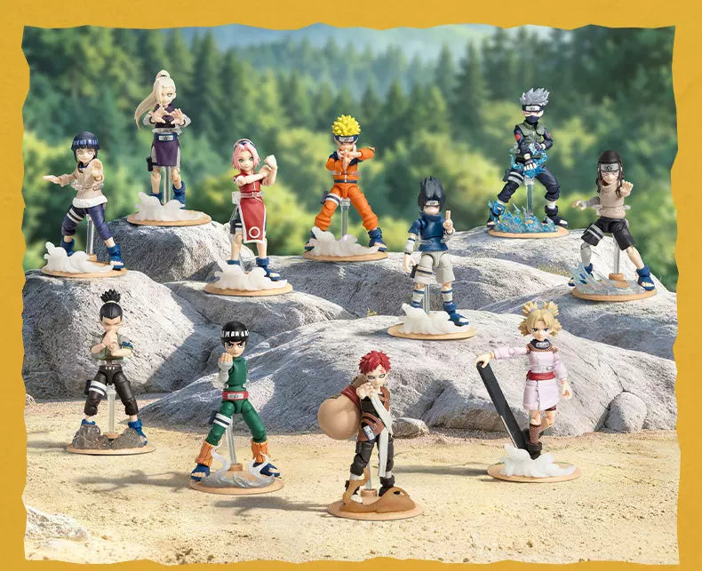 POP Action Classic NARUTO-Chunin NAME Exam Arc Series Figures