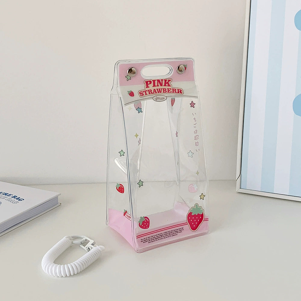 Cute cartoon storage bag doll dustproof