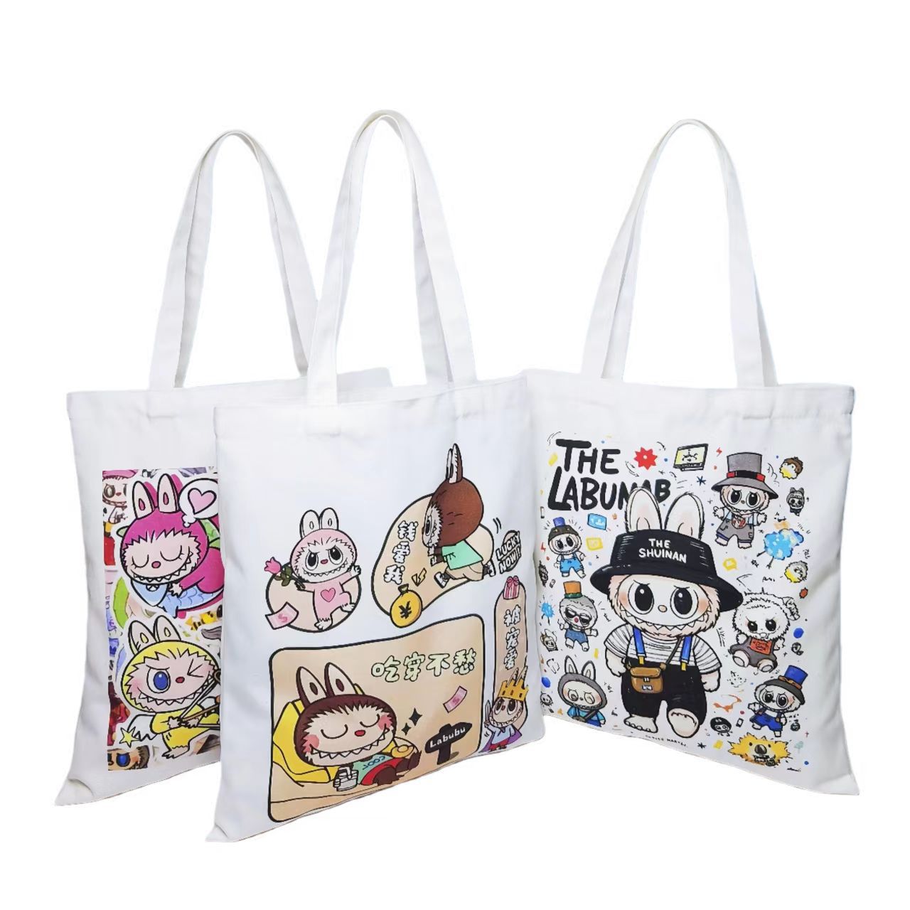labubu canvas bag