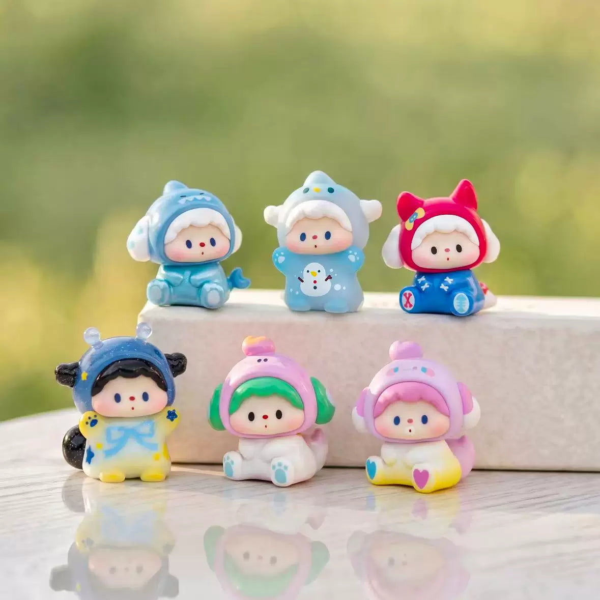 Lulu dog little monster big battle series cute grain tide play cute ornament