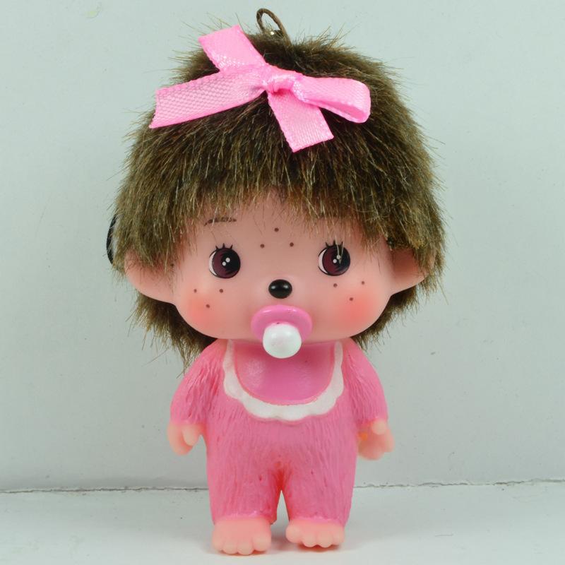 Panda Qiqi vinyl doll pendant