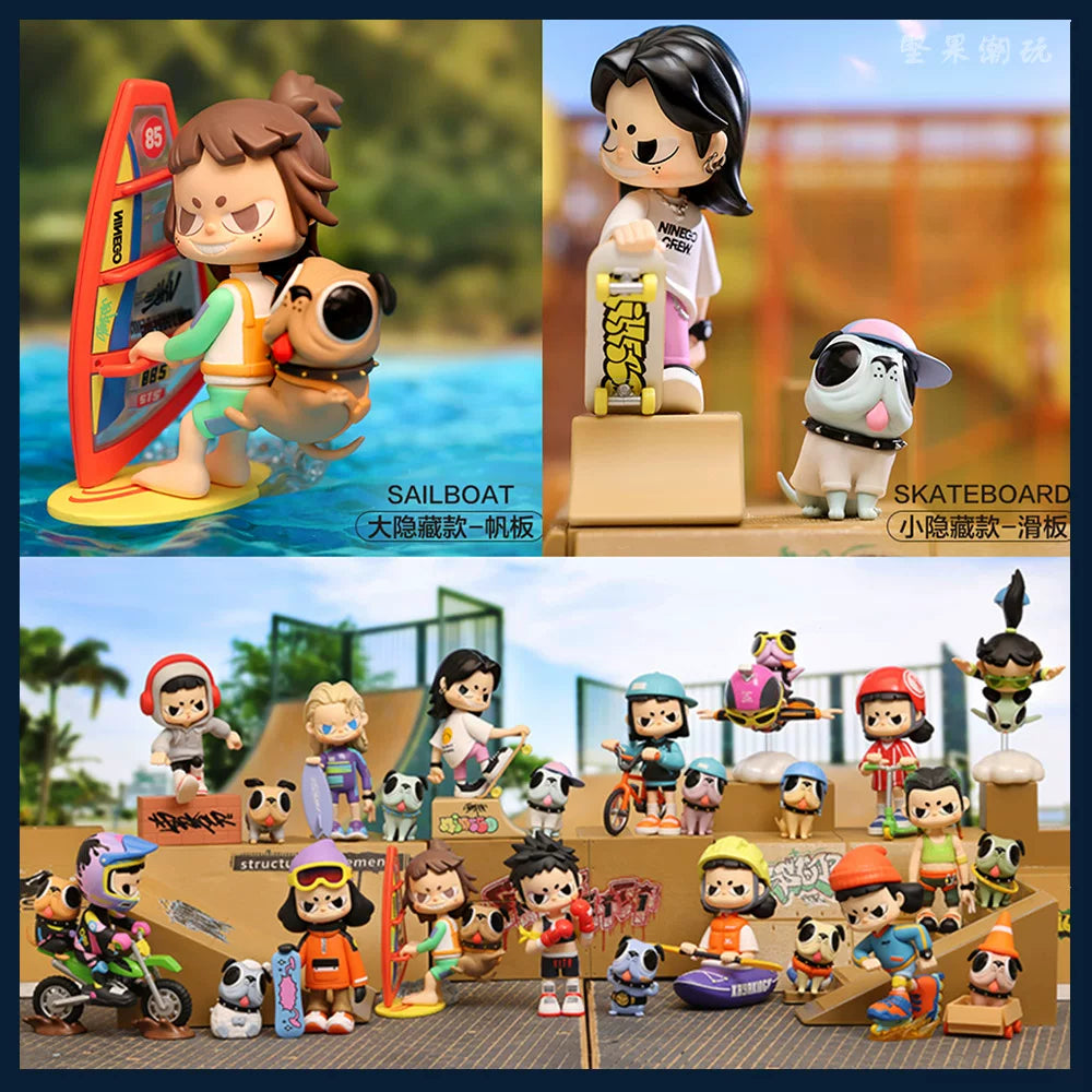 VITA extreme sports series, cool street figure tide play