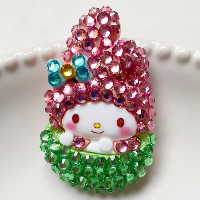 Cartoon resin DIY drilling accessories