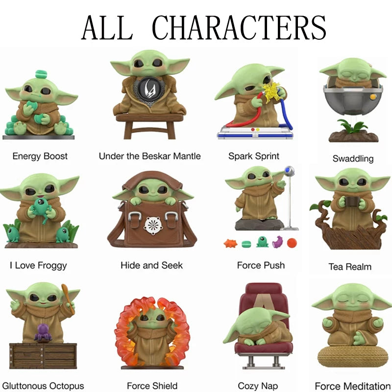 Grogu Tiny But Mighty Series Figures
