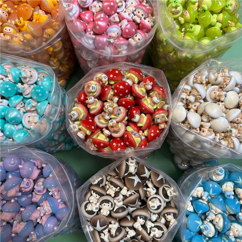 Genuine cute mushroom elf