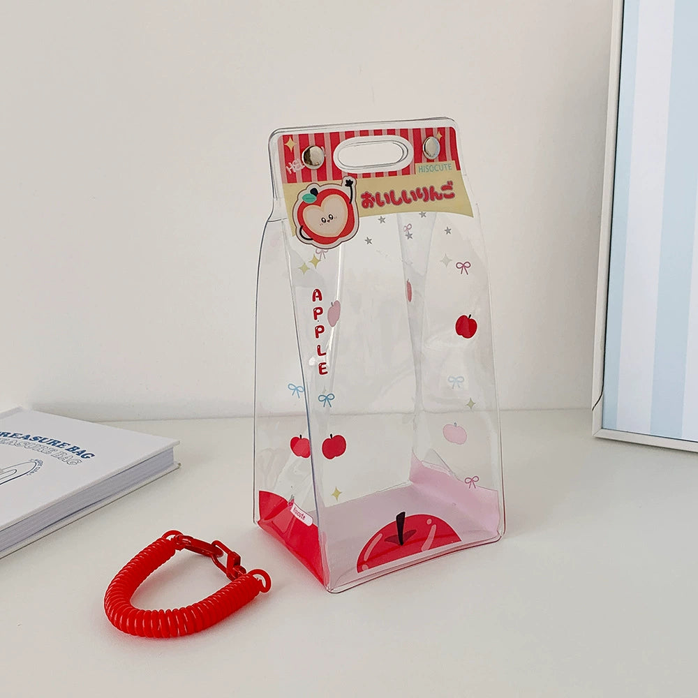 Cute cartoon storage bag doll dustproof