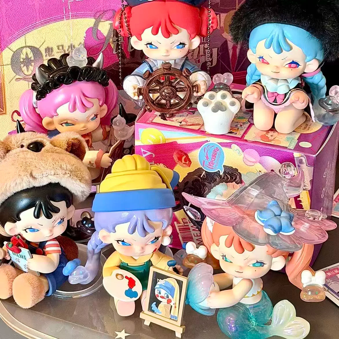 MEMESOO Ghost Horse Girl Diary Series Tide Play