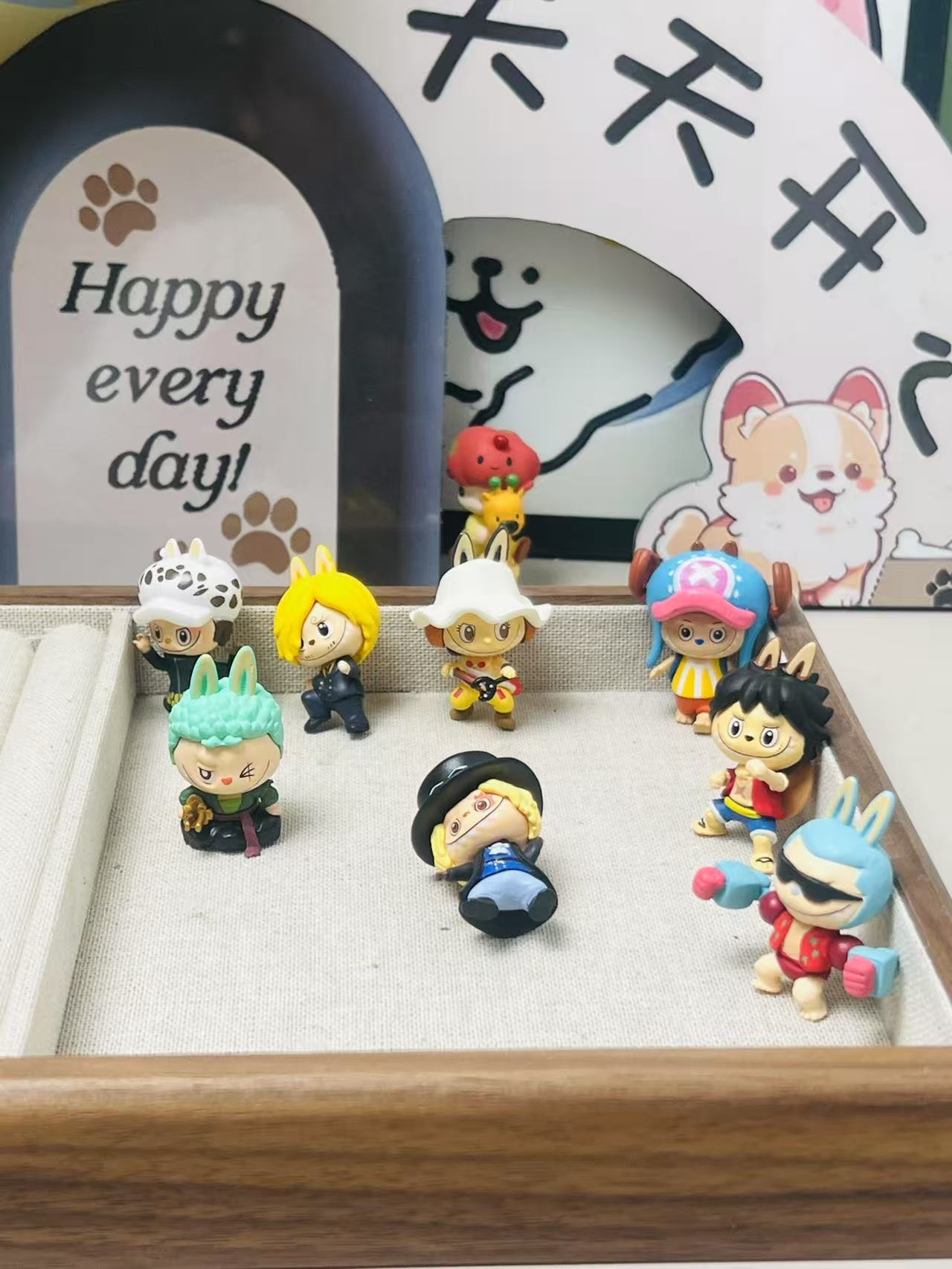 one piece labubu series