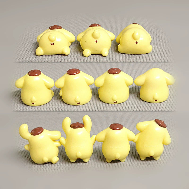 Boxed 11 styles, cute pudding dog, stacking music, stacking, doll figure ornament